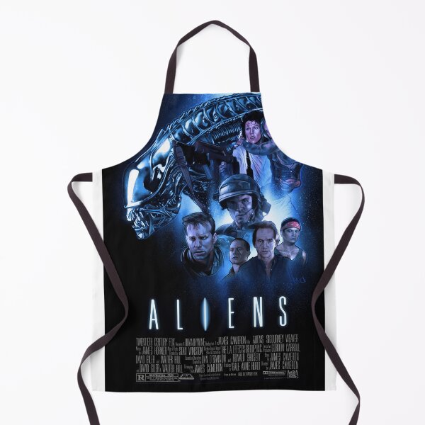 Item preview, Aliens Fan Art Tribute | Hand Drawn Xenomorph & Ripley Sci-Fi Horror Illustration designed and sold by BlackThistleArt.