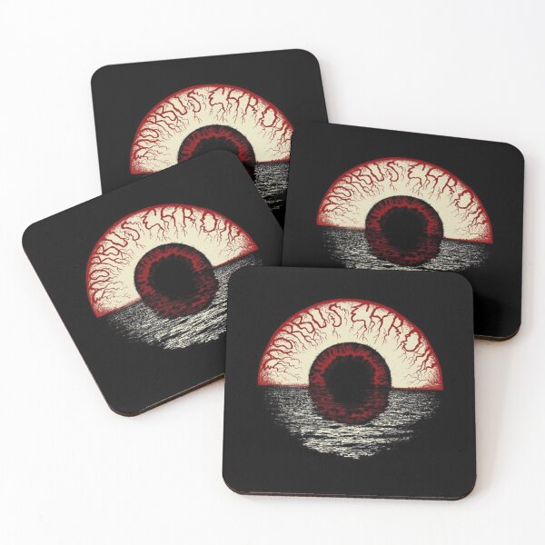 Item preview, Dark Surrealism Giant Eyeball Ocean Sunset Metal Art designed and sold by DESIGN DIMENSION .