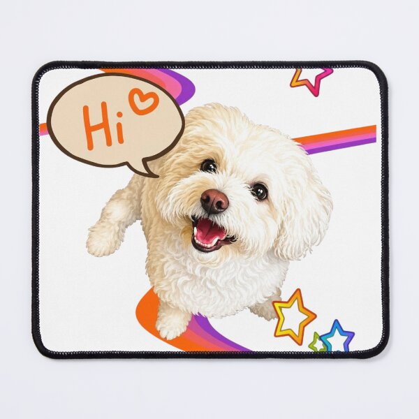 Item preview, Just Sayin' Hi designed and sold by Dancingrabbit Studio.