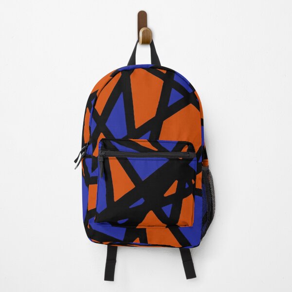 Item preview, Minimalist Orange Abstract Geometric Black Lines Graphic designed and sold by taiche.