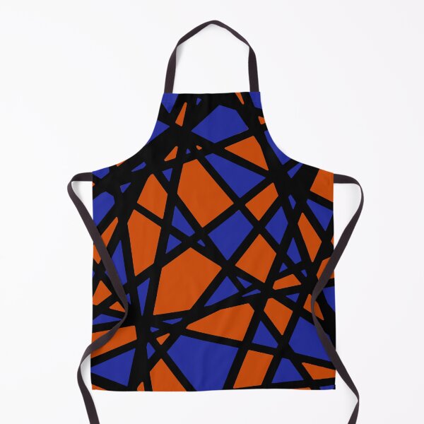 Item preview, Minimalist Orange Abstract Geometric Black Lines Graphic designed and sold by taiche.