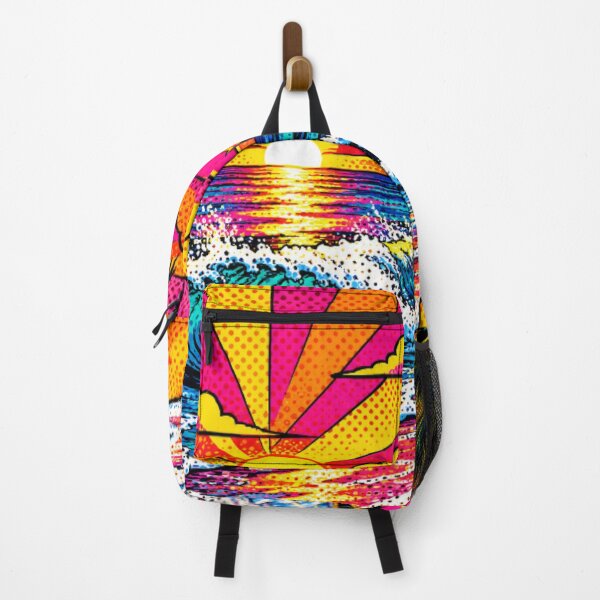 Item preview, Tropical Beach Sunset Pop Art designed and sold by Nexus Space.