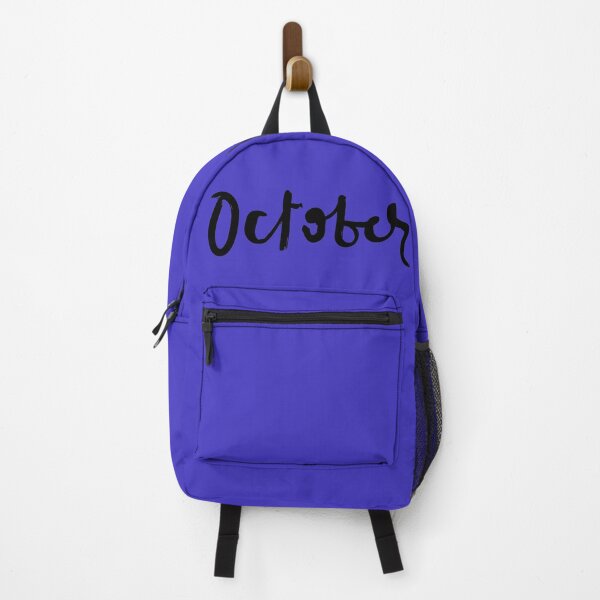 Item preview, October Typography | Minimal Black Text Autumn Birthday Design designed and sold by Rush2Buy.