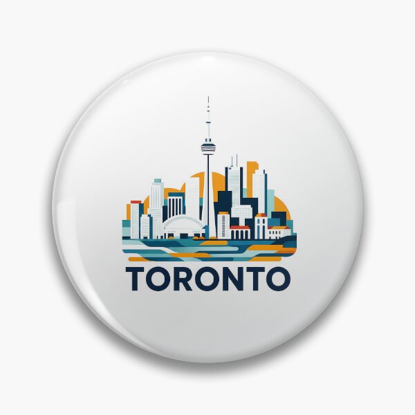 Item preview, Toronto Canada Travel Souvenir - CN Tower & Waterfront Skyline Art designed and sold by OzzFrequency.