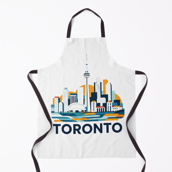 Item preview, Toronto Canada Travel Souvenir - CN Tower & Waterfront Skyline Art designed and sold by OzzFrequency.