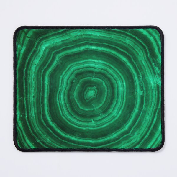 Item preview, Natural Malachite Concentric Rings Stone Texture designed and sold by SurfaceCraft Studio.