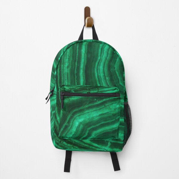 Item preview, Natural Malachite Concentric Rings Stone Texture designed and sold by SurfaceCraft Studio.