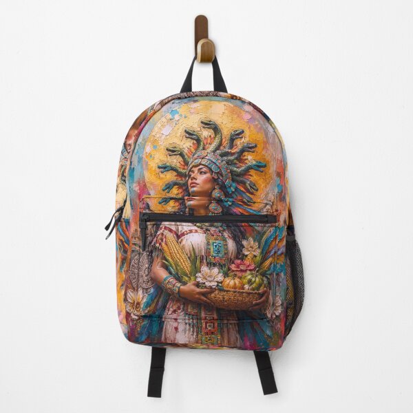 Item preview, Aztec Goddess Chicomecoatl painting designed and sold by GalleryKauffeld.