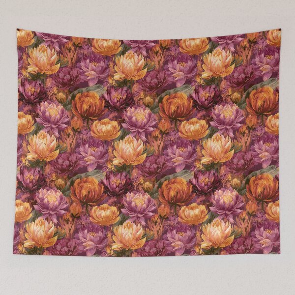 Item preview, Artistic Lotus Texture - Tropical Flower Pattern - Birthday Gifts For Boyfriend designed and sold by RoyalStarsPatts.