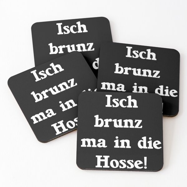 Item preview, I'm brunz ma in the hosse, best Palatinate sayings designed and sold by Kirei-Lily.