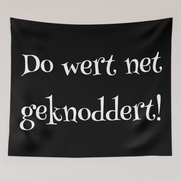 Item preview, don't get knotted, funny dialect sayings, palatine dialect shirts designed and sold by Kirei-Lily.