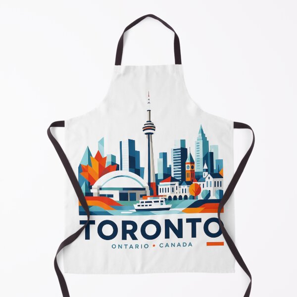 Item preview, Toronto Canada Travel Souvenir - CN Tower & Waterfront Skyline Art designed and sold by OzzFrequency.