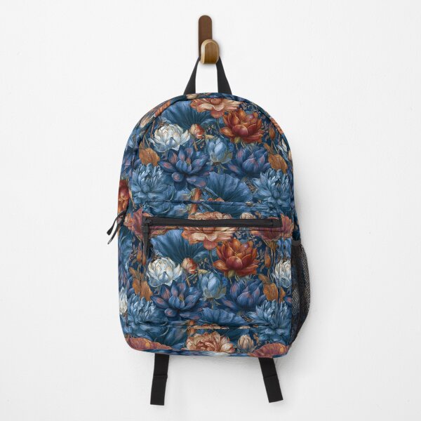 Item preview, Trendy Lotus Floral - Retro Flower Floral - Birthday Gifts For Dad designed and sold by RoyalStarsPatts.
