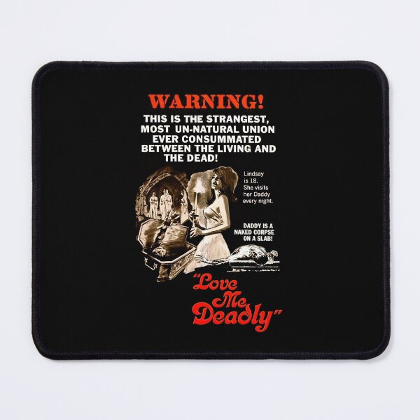 Item preview, Love Me Deadly | Vintage Grindhouse Horror Movie Poster designed and sold by ChickenFund.