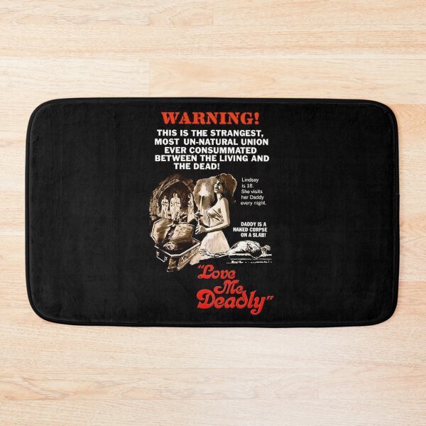 Item preview, Love Me Deadly | Vintage Grindhouse Horror Movie Poster designed and sold by ChickenFund.