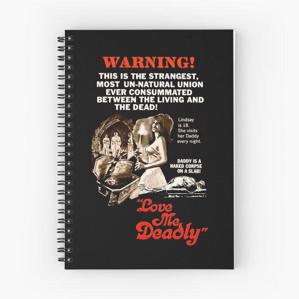 Item preview, Love Me Deadly | Vintage Grindhouse Horror Movie Poster designed and sold by ChickenFund.