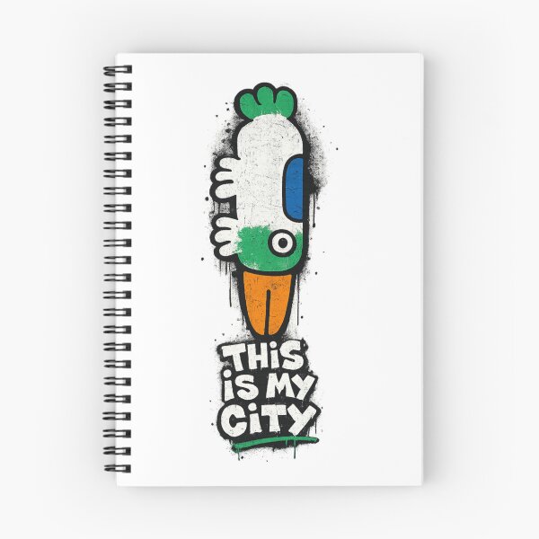 Item preview, This Is My City | Urban Street Art Cartoon | Graffiti Style T-Shirt designed and sold by Punch81.