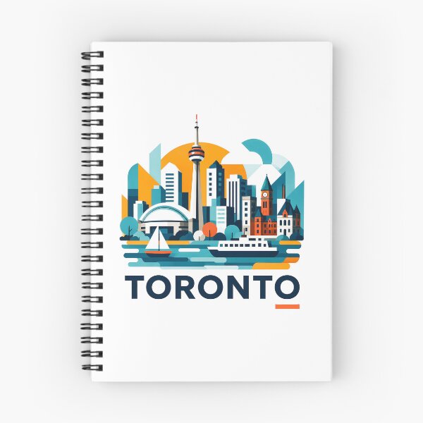 Item preview, Toronto Canada Travel Souvenir - CN Tower & Waterfront Skyline Art designed and sold by OzzFrequency.