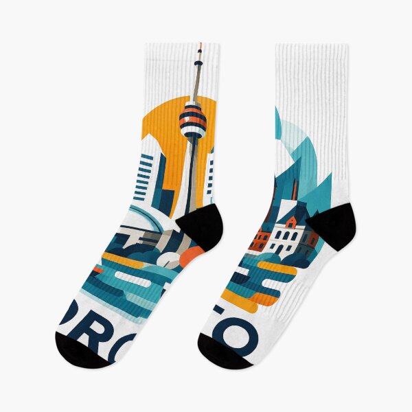 Item preview, Toronto Canada Travel Souvenir - CN Tower & Waterfront Skyline Art designed and sold by OzzFrequency.