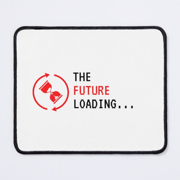 Item preview, The Future Is Loading Tech Humor Print designed and sold by Slangaria.