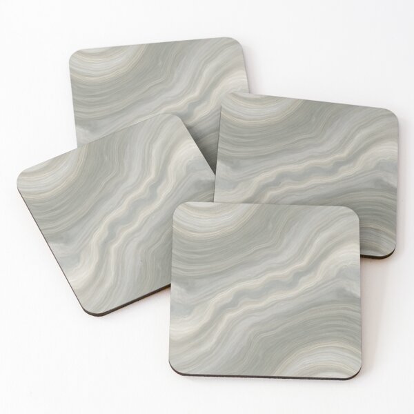 Item preview, Soft White Agate Marble Flow Texture designed and sold by SurfaceCraft Studio.