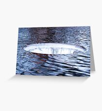 The Hole In The Ocean Layer Greeting Card