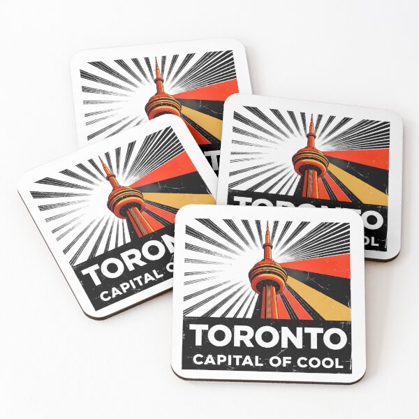 Item preview, Toronto Canada Travel Souvenir - CN Tower & Waterfront Skyline Art designed and sold by OzzFrequency.