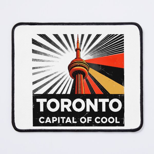 Item preview, Toronto Canada Travel Souvenir - CN Tower & Waterfront Skyline Art designed and sold by OzzFrequency.