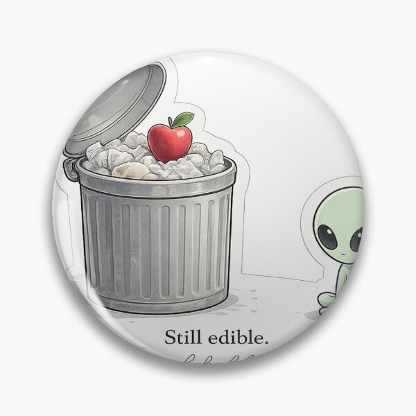 Item preview, Still Edible - Alien Blogger designed and sold by LuluLeb.