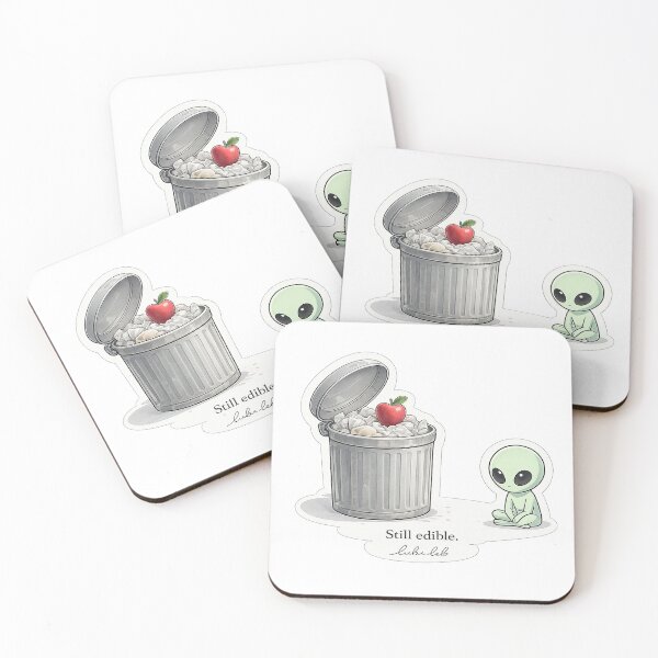 Item preview, Aún comestible - Blogger alienígena designed and sold by LuluLeb.