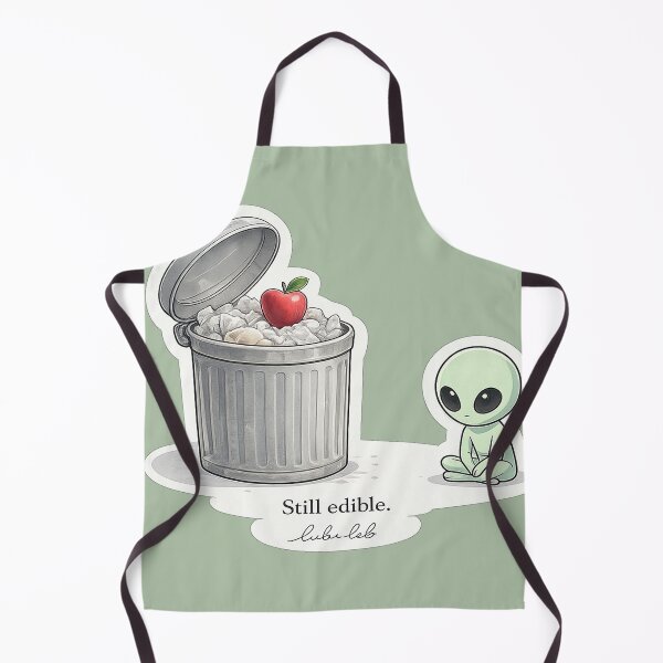 Aperçu de l'œuvre Toujours comestible - Blogueur extraterrestre créée et vendue par LuluLeb.