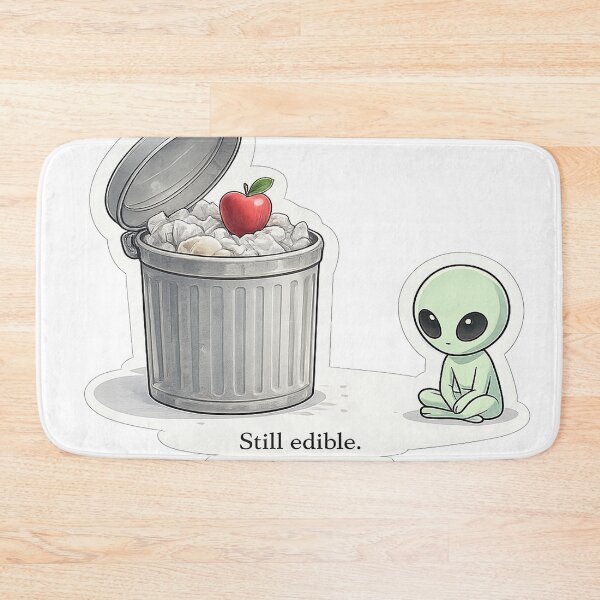 Item preview, Still Edible - Alien Blogger designed and sold by LuluLeb.