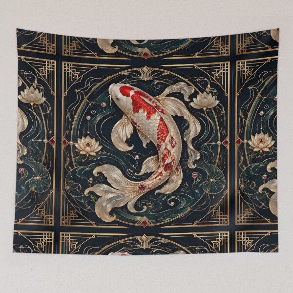Item preview, The Jewel Koi Emperor designed and sold by Adisak-designs.