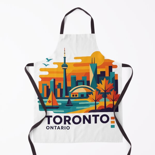 Item preview, Toronto Canada Travel Souvenir - CN Tower & Waterfront Skyline Art designed and sold by OzzFrequency.