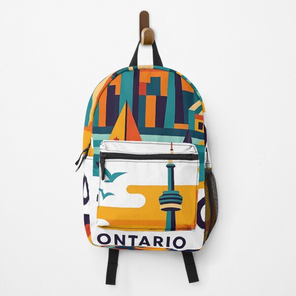 Item preview, Toronto Canada Travel Souvenir - CN Tower & Waterfront Skyline Art designed and sold by OzzFrequency.