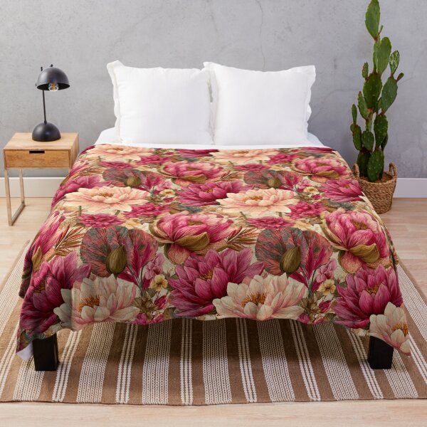 Item preview, Unique Lotus Print - Retro Flower Floral - Birthday Gifts For Him designed and sold by RoyalStarsPatts.