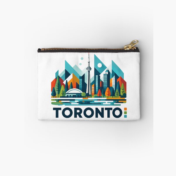 Item preview, Toronto Canada Travel Souvenir - CN Tower & Waterfront Skyline Art designed and sold by OzzFrequency.