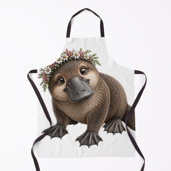 Item preview, Meet the Most Adorably Cute Platypus You’ll Ever See designed and sold by BRETT'S ART STUDIO.