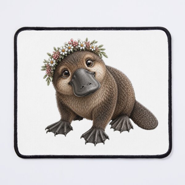 Item preview, Meet the Most Adorably Cute Platypus You’ll Ever See designed and sold by BRETT'S ART STUDIO.