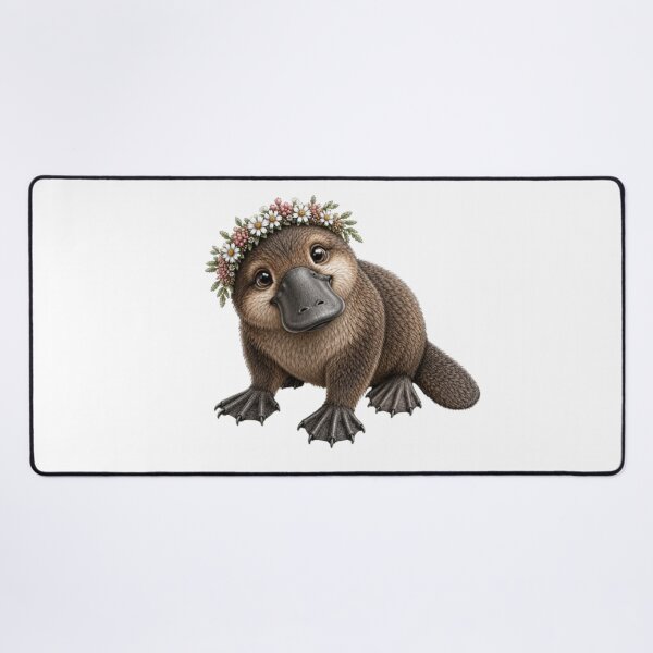 Item preview, Meet the Most Adorably Cute Platypus You’ll Ever See designed and sold by BRETT'S ART STUDIO.