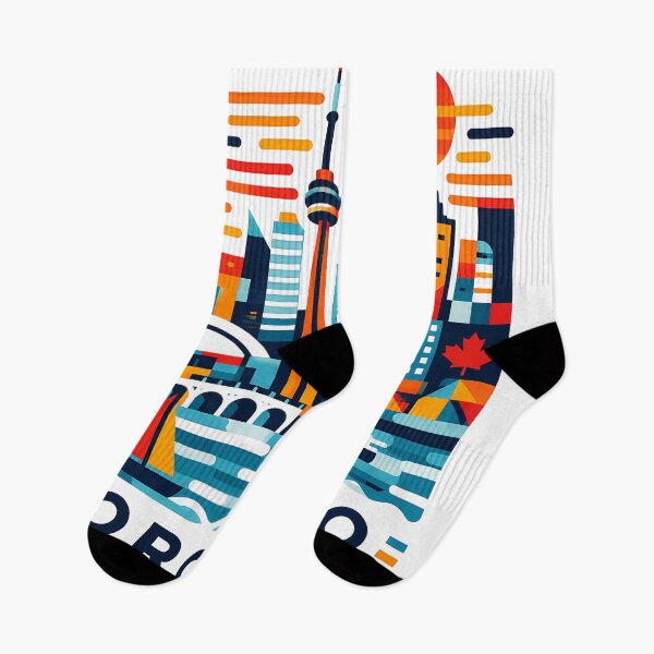 Item preview, Toronto Canada Travel Souvenir - CN Tower & Waterfront Skyline Art designed and sold by OzzFrequency.