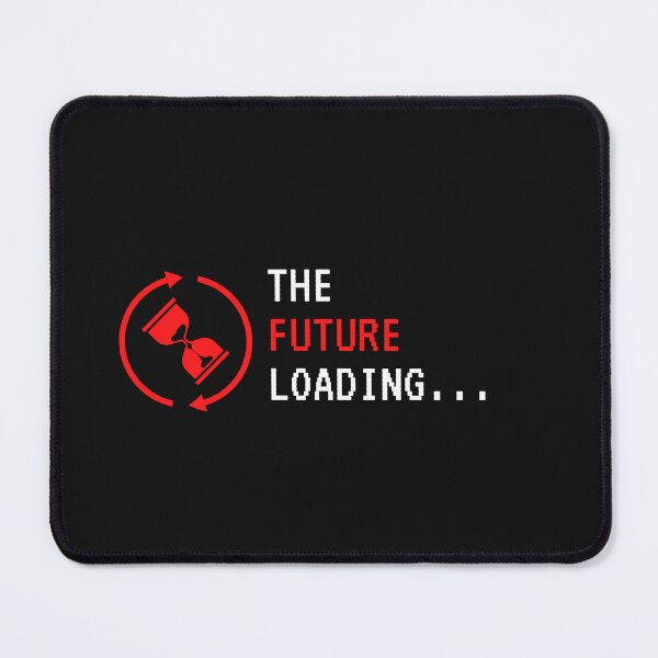 Item preview, The Future Is Loading Tech Humor Print designed and sold by Slangaria.
