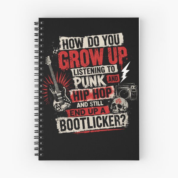 Item preview, How Do You Grow Up Listening To Punk And Hip Hop And Still End Up A Bootlicker? Anti Establishment Rebel Music Fan designed and sold by HumansStuck12.
