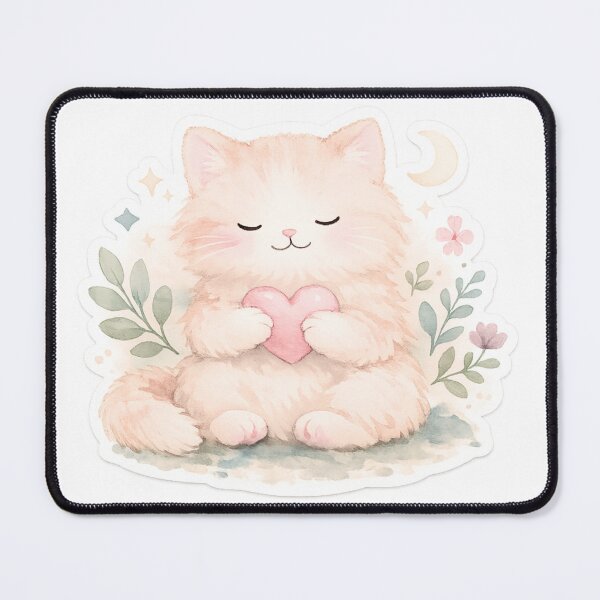 Item preview, Mental health cat designed and sold by Krachtvanjehart.