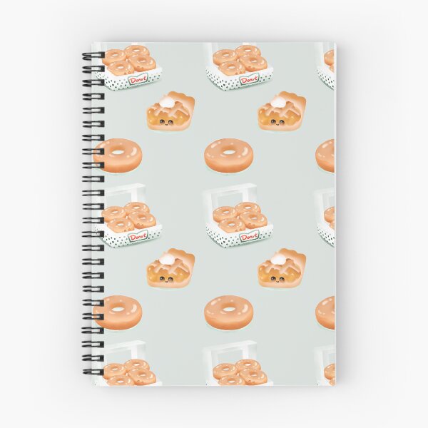 Item preview, Glazed doughnuts and apple pie designed and sold by saucissetree.