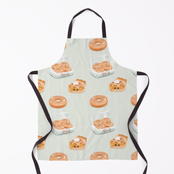 Item preview, Glazed doughnuts and apple pie designed and sold by saucissetree.