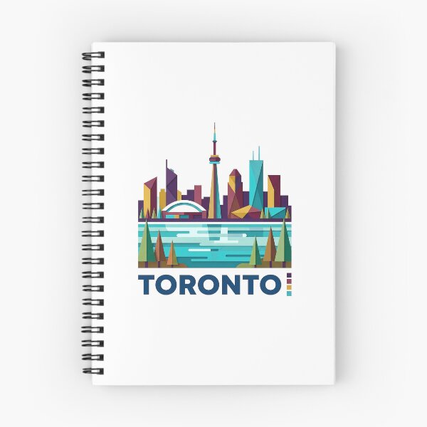 Item preview, Toronto Canada Travel Souvenir - CN Tower & Waterfront Skyline Art designed and sold by OzzFrequency.