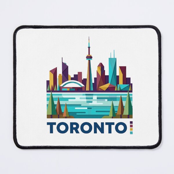 Item preview, Toronto Canada Travel Souvenir - CN Tower & Waterfront Skyline Art designed and sold by OzzFrequency.