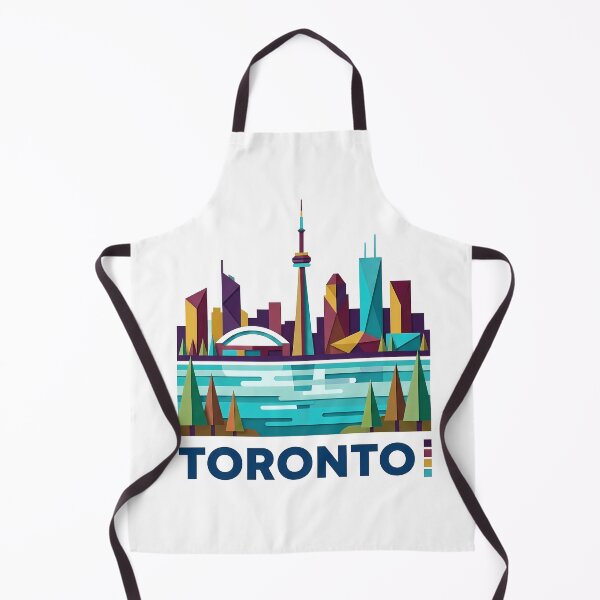 Item preview, Toronto Canada Travel Souvenir - CN Tower & Waterfront Skyline Art designed and sold by OzzFrequency.