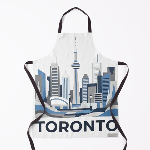 Item preview, Canada Travel Souvenir - CN Tower & Waterfront Skyline Art designed and sold by OzzFrequency.